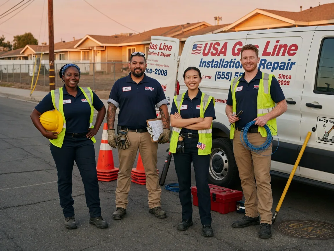 Gas Line Installation company in Pleasant Hill, IL